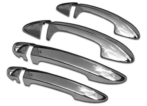 VW GOLF 6 хромированные накладки на дверные ручки тюнинг