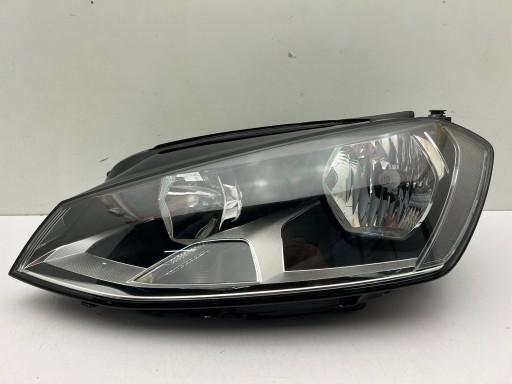 5G1941005 Lampa Lewa Volkswagen Golf 7 VII Zwykła 5G1941005 - VW GOLF 7 VII 5G1 ФОРМА ПЕРЕДНЯ ЛІВА ЄВРОПА 2012-2016