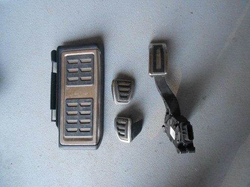 VW GOLF 7 VII GTD GTI ХРОМИРОВАННЫЕ НАКЛАДКИ НА ПЕДАЛИ