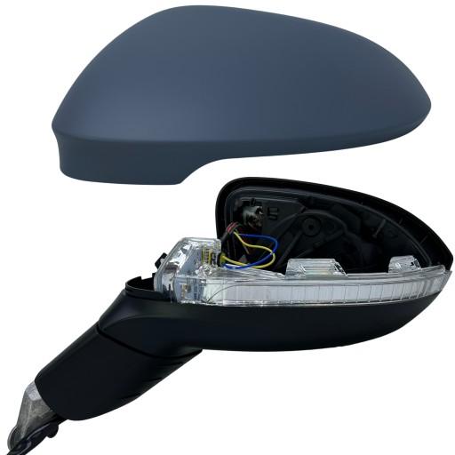 E-5525 - VW GOLF 8 ЕЛЕКТРОПІДІГРІВ ДЗЕРКАЛА. ЛІВО 20/23