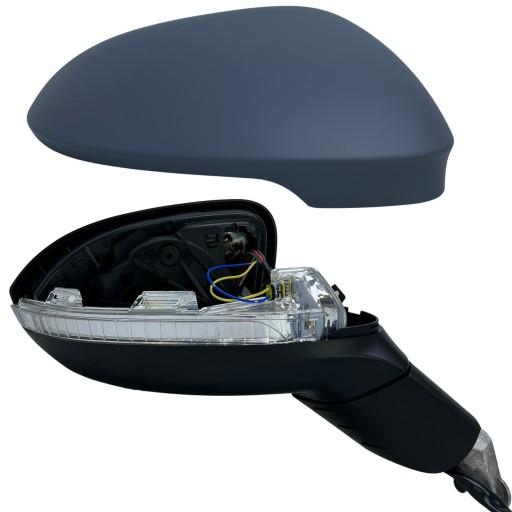 E-5526 - VW GOLF 8 ЕЛЕКТРОПІДІГРІВ ДЗЕРКАЛА. ПРАВО 20/23