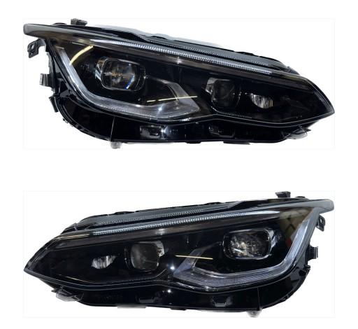 5H1941059H 5H1941060H - VW GOLF 8 GTI ЛАМПИ ЛІВИЙ ПРАВИЙ LED IQ СВІТЛО ЧОРНИЙ ЧОРНИЙ КОМПЛЕКТ ІДЕАЛЬНИЙ