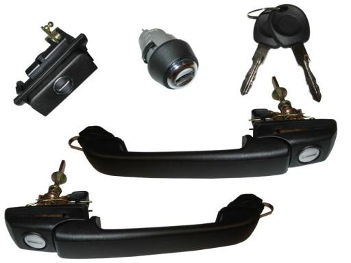 ED-0530 - VW GOLF III 3 КОМПЛЕКТ ДВЕРНЫХ ЗАМКОВ ЛЕВЫЙ + ПРАВЫЙ КОМПЛЕКТ