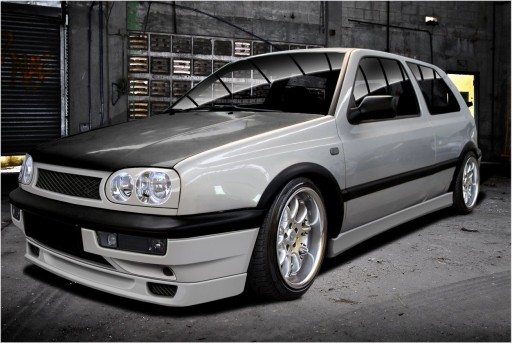 VW GOLF III *ПЕРЕДНЯЯ ЮБКА* DJ-ТЮНИНГ