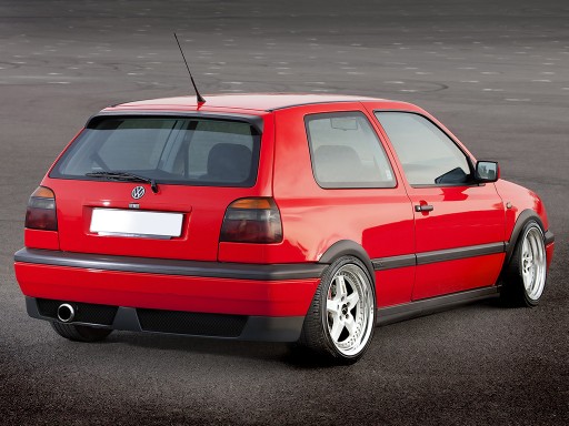 VW GOLF III *ЮБКА ЗАДНЕГО БАМПЕРА* DJ-TUNING