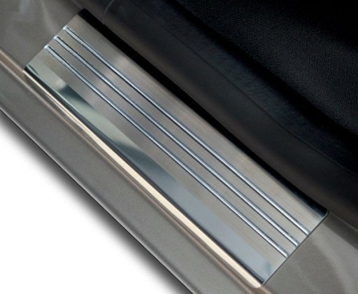 VW GOLF IV Накладки на пороги, сталь, полиуретан, 4x