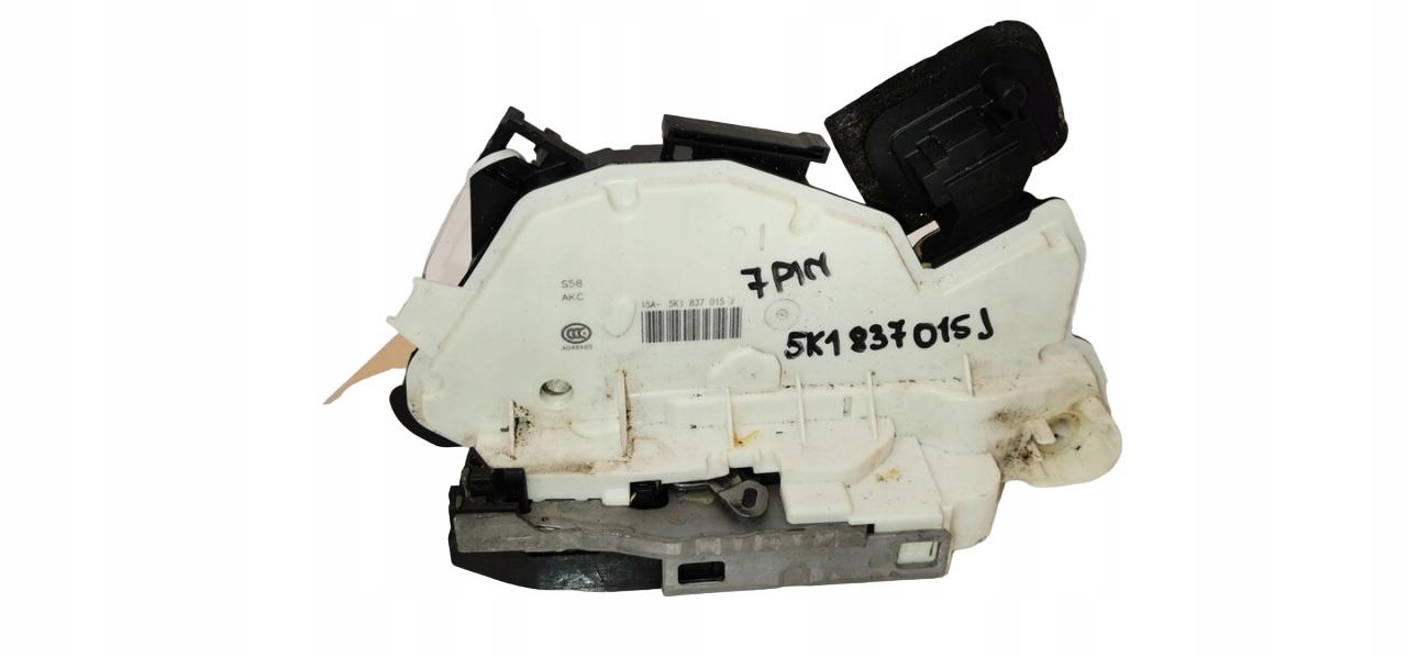 VW GOLF VI 6 ЗАМОК ДВЕРИ ПЕРЕДНИЙ ЛЕВЫЙ 5K1837015J