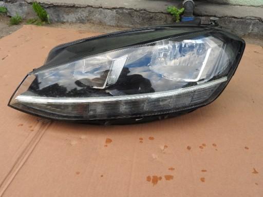 LAMPA LEWA PRZÓD VW GOLF 7 VII LIFT 5G1941005D - VW GOLF VII 16-19 LIFT LED ЛАМПА ПЕРЕДНЯ ЛІВА 5G1941005D