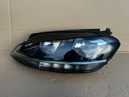 LAMPA LEWA PRZÓD VW GOLF 7 VII LIFT 5G1941005D - VW GOLF VII ЛІХТАР ПЕРЕДНИЙ ЛІВИЙ, НОРМ