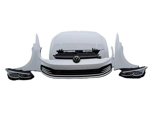 VW GOLF VIII 5H0 КАПОТ БАМПЕР КРИЛО FULL LED ремінь LC9A