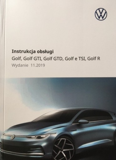 VW GOLF VIII 8 Польша руководство по эксплуатации naw media