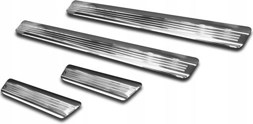 VW GOLF VIII ХЭТЧБЕК 5D 2019 - НАКЛАДКИ НА ПОРОГИ