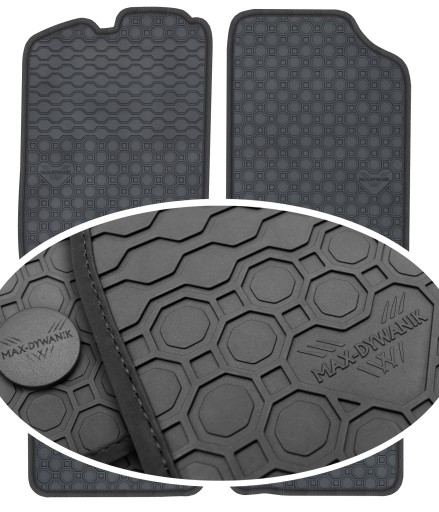 VW Golf II HB 1983-1992 гумові килимки PrimeLiner - Чорні