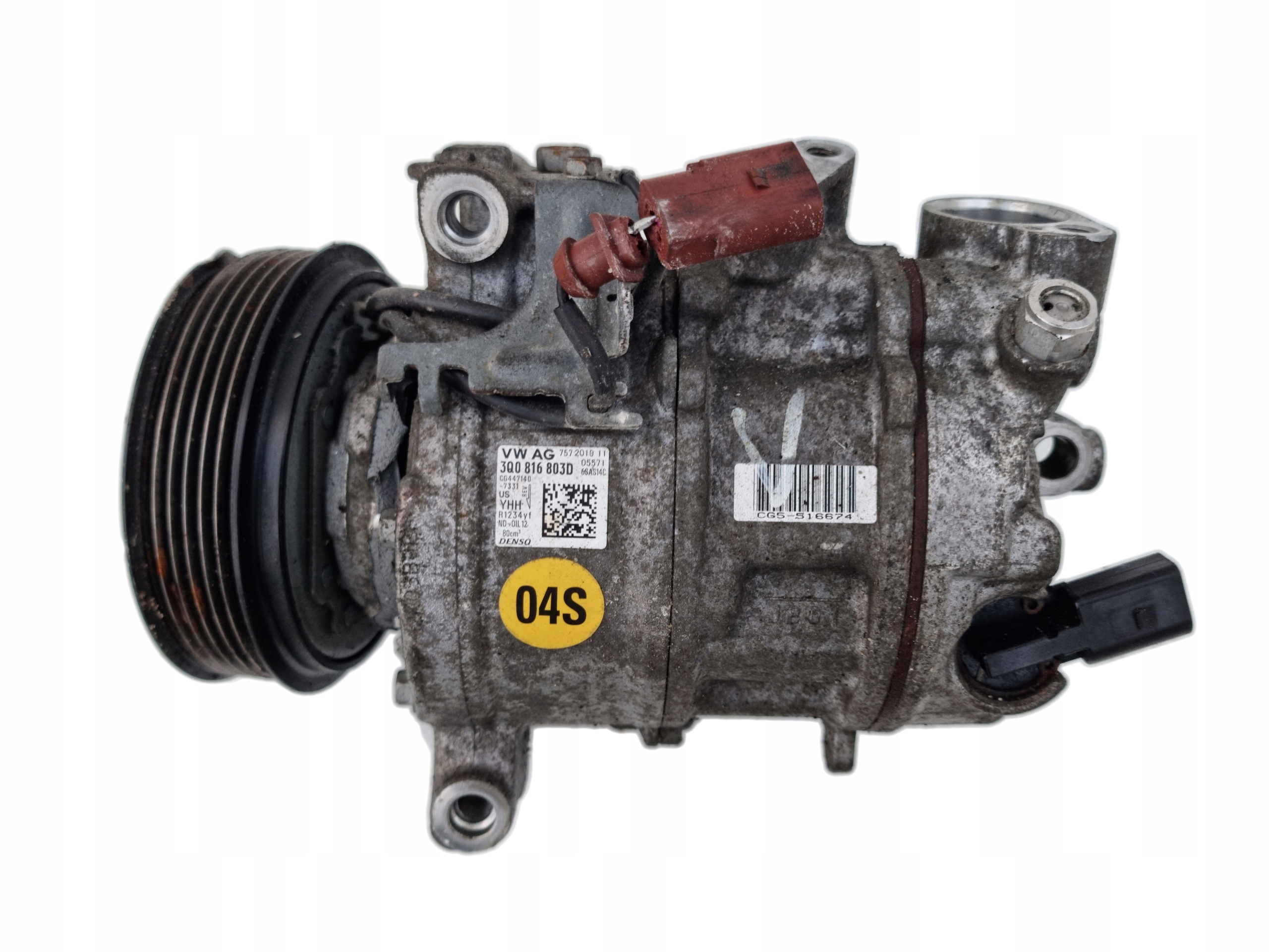 3Q0816803D - VW Golf VII GTI 2.0 TSI компресор кондиціонера 20R