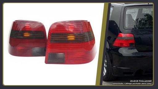 VW Golf mk4 IV декоративные накладки на фары задние USA R32 тюнинг