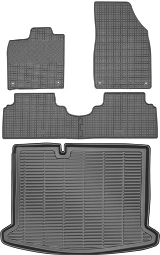 VW ID.3 Hatchback 2020 - КОМПЛЕКТ - Коврики + коврик в багажник