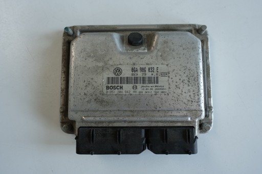 VW NEW BEETLE 1.8T STEROWNIK KOMPUTER SILNIKA  ECU 06A906032E - VW NEW BEETLE 1.8T КОНТРОЛЛЕР ДВИГАТЕЛЯ ЭБУ КОМПЬЮТЕРА