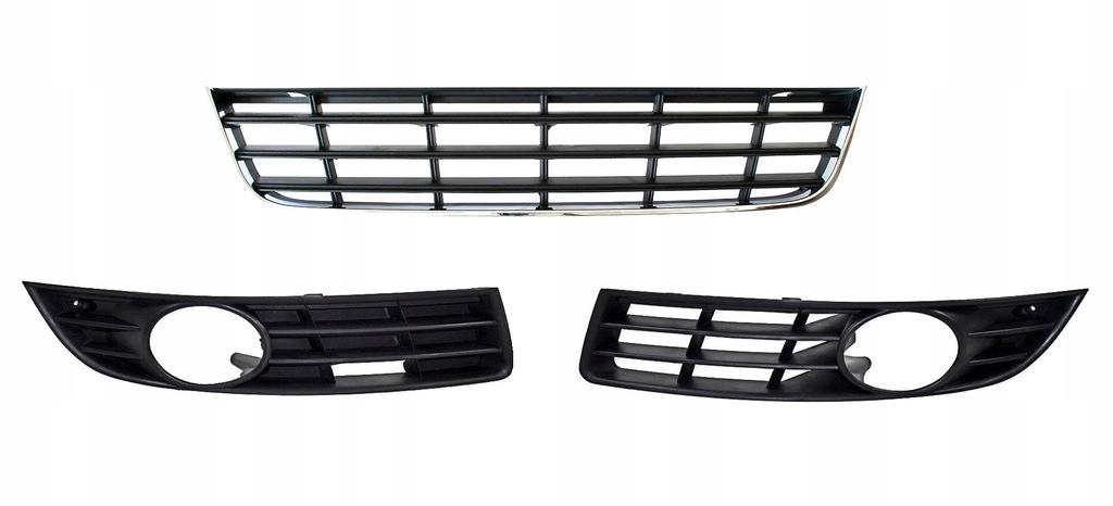 VW PASSAT B6 3C решітки решітки бампера галоген комплект