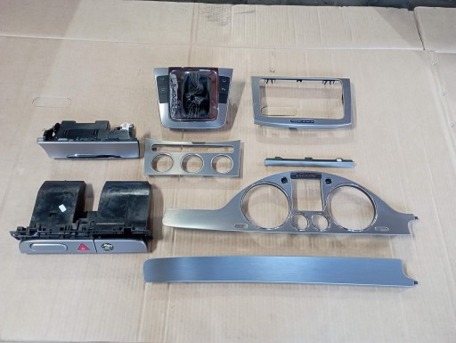 VW PASSAT B6 ДЕКОРИРОВАННАЯ НАКЛАДКА НА КОНСОЛЬ ОТДЕЛЕНИЕ ДЛЯ ХРАНЕНИЯ КЛАВИАТУРА