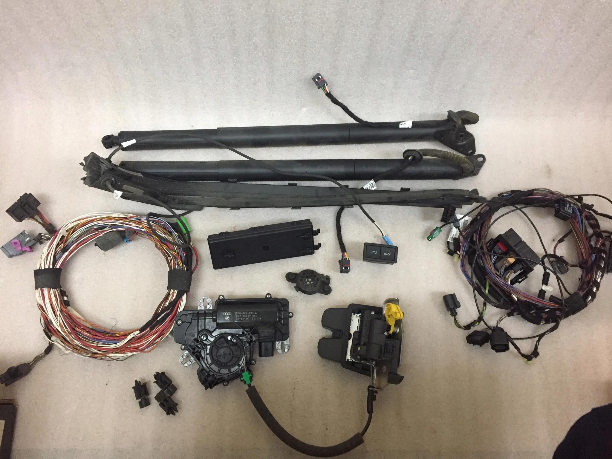 3G9827552 - VW PASSAT B8 электрический люк задний универсал 2018