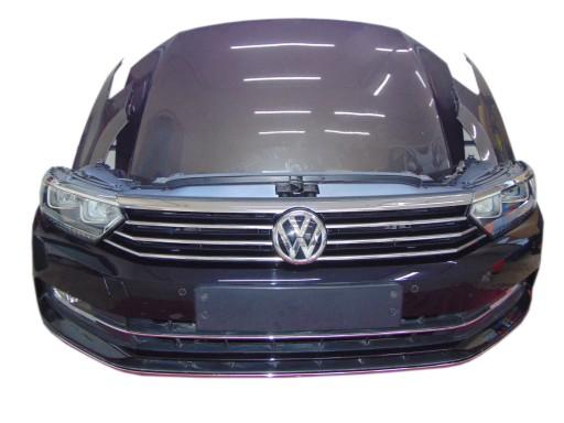 VW PASSAT B8 ПЕРЕДНИЙ БАМПЕР 4XPDC LED LC9X HIGHLINE