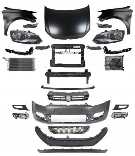 PL6RKPLPRZ - VW POLO V 5 6R 2009-2014 РЕМЕНЬ ПЕРЕДНЕГО КАПОТА В КОМПЛЕКТЕ