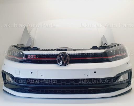 VW POLO VI 2G0 GTI КАПОТ, БАМПЕР, ПЕРЕДНИЙ ФОНАРЬ, ПОЛНОСТЬЮ СВЕТОДИОДНЫЙ ПЕРЕДНЯЯ ЧАСТЬ
