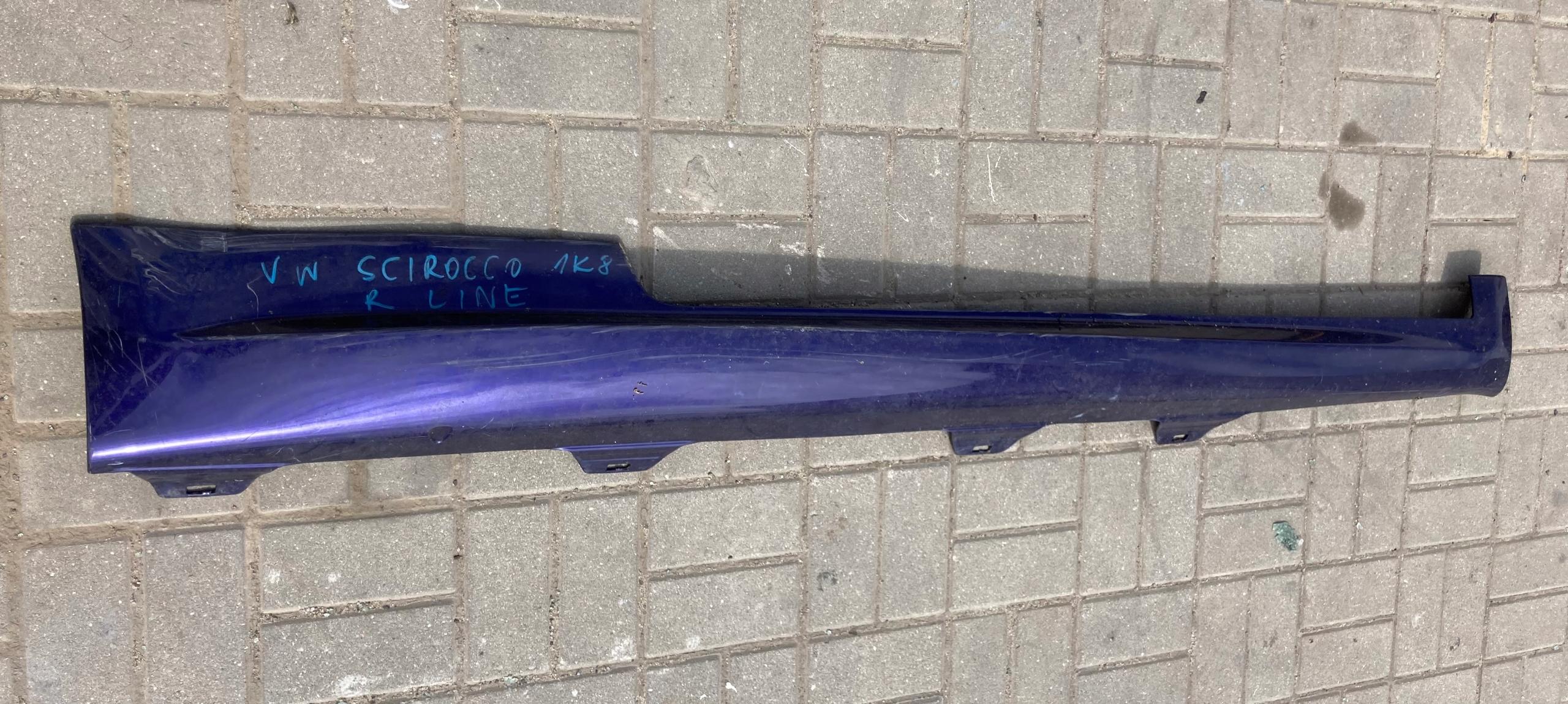 VW SCIROCCO 1K8 R LINE ПЕДАЛЬ ПОРОГА ПРАВА