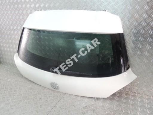 VW SCIROCCO задняя дверь, в сборе, белый, 1K