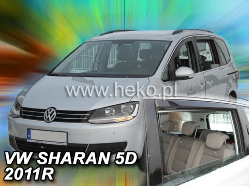 VW SHARAN / SEAT ALHAMBRA з 2010 року обтічники HEKO