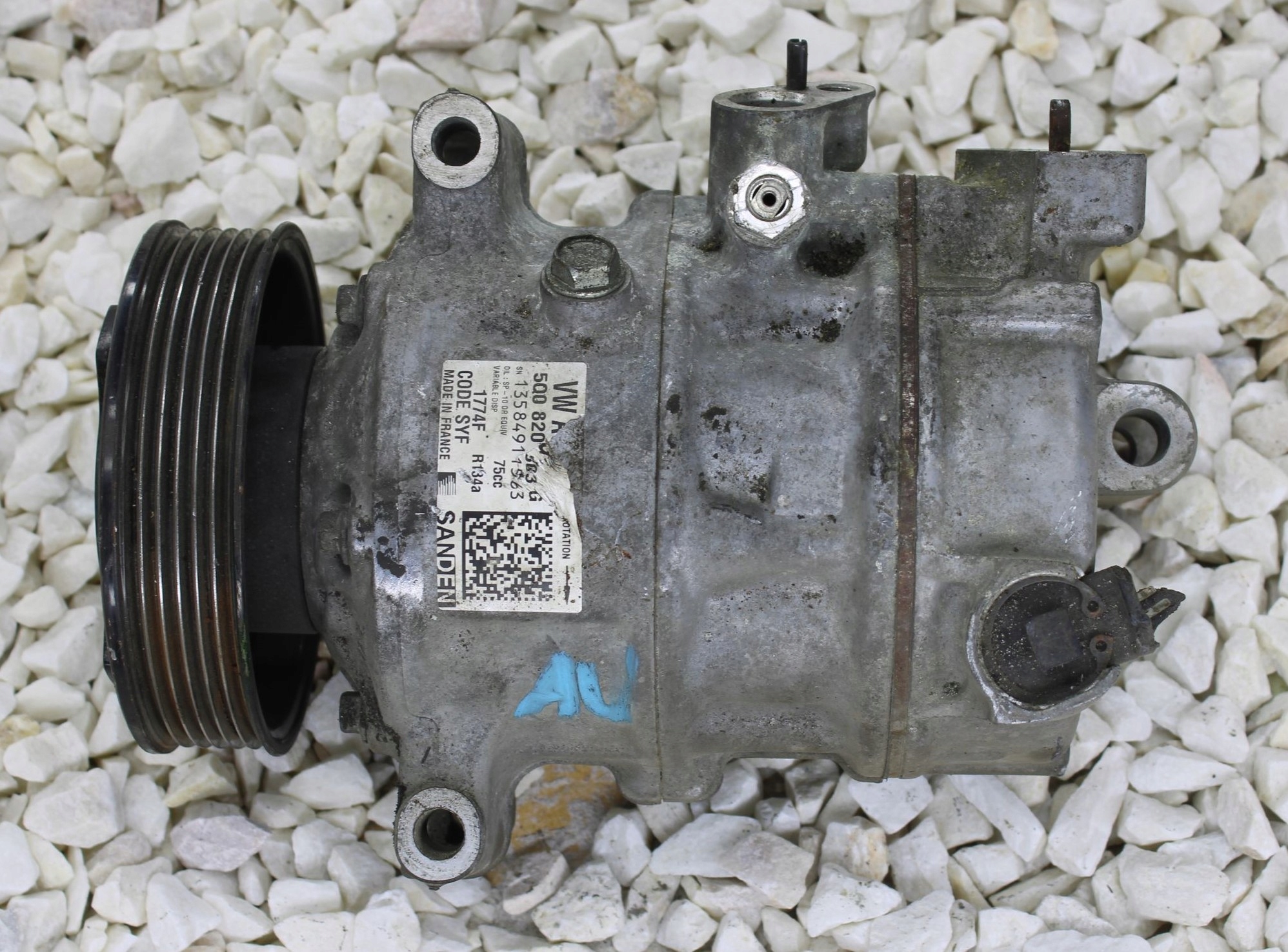 5Q0820803G - КОМПРЕСОР КОНДИЦІОНЕРА ВВ ШКОДА АУДІ 5К0820803Г