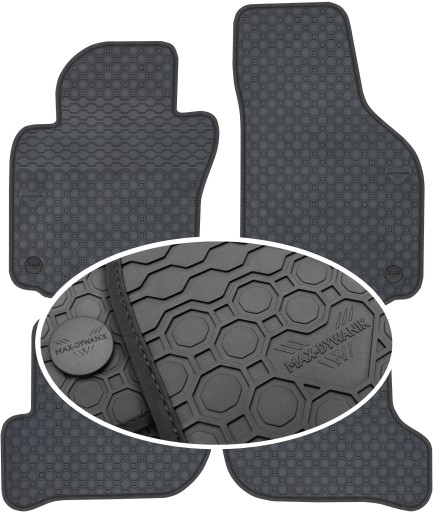 Гумові килимки VW Scirocco III 2008-2017 PrimeLiner - Чорні