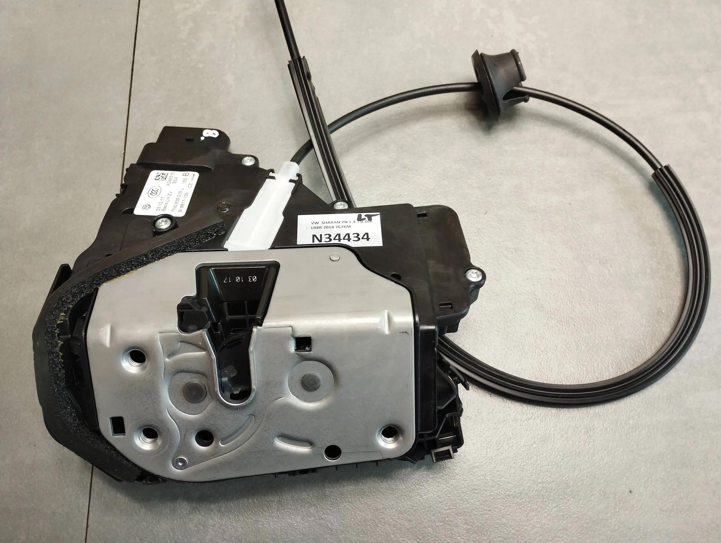 VW Sharan 7n задній лівий замок 7n0839015l