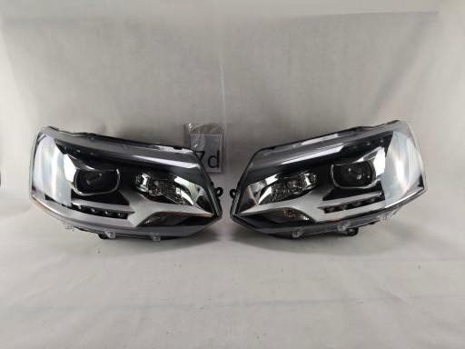 7E5941016, 7E5941015 - VW T5 LIFT 7E5 XENON LED ЛІВА ПРАВА ФАРА ЛІВА ПРАВА