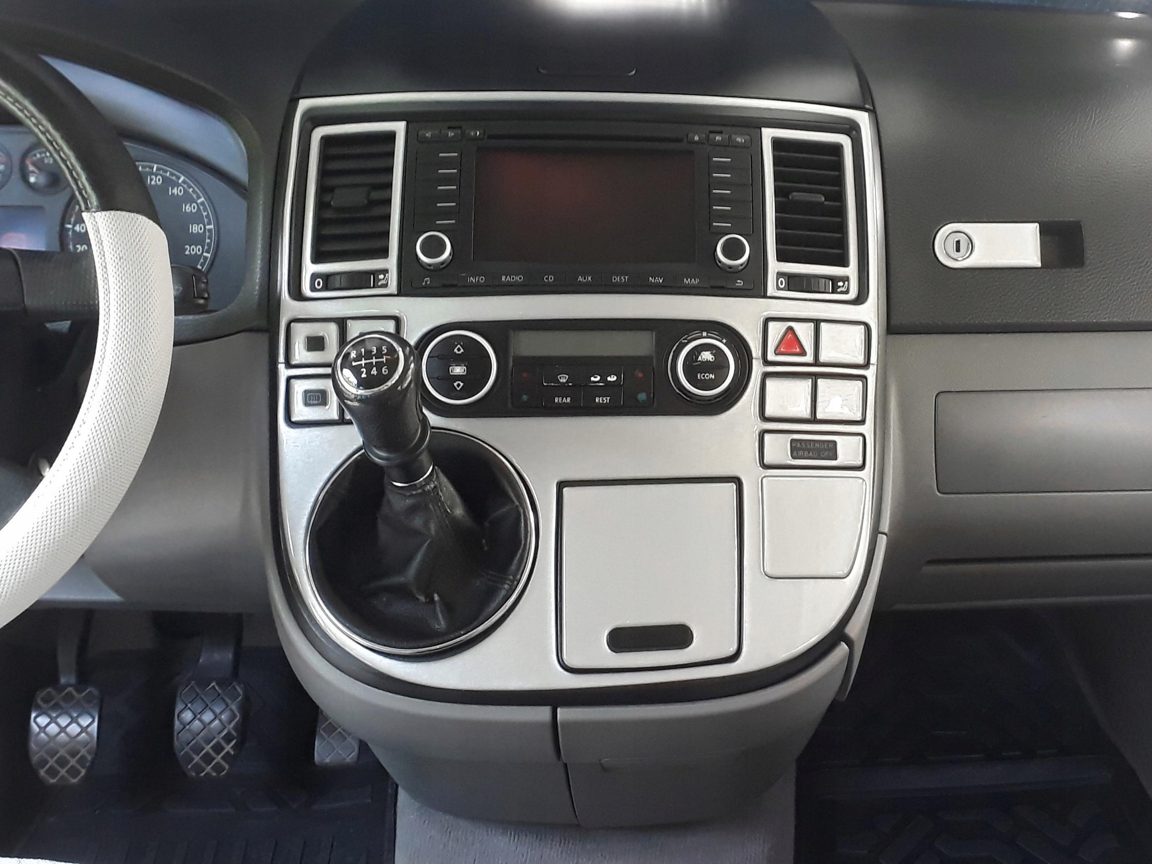 VW T5 MULTIVAN облицювання панелі кабіни 3D наклейки