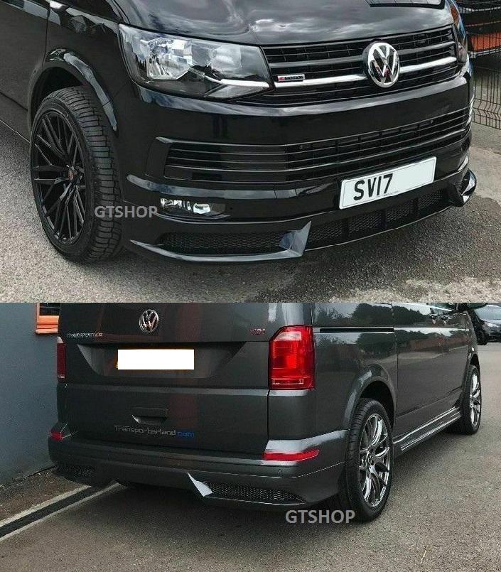 VW T6 спойлер спойлер передний + задний
