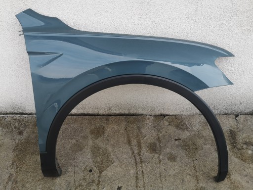 Vw tiguan 2 ii 5n 5na 16-20 2016-2020 праве переднє крило колір зелений