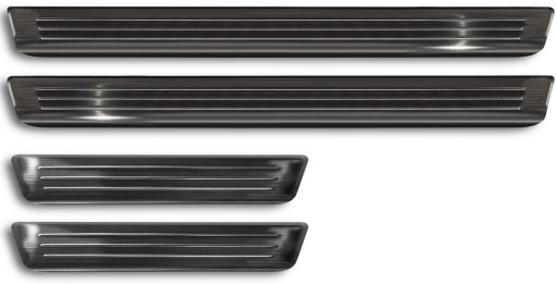 VW TIGUAN II / EHYBRID / R-LINE / ALLSPACE 2015-2024 БІЧНІ БІЧНІ НАКЛАДКИ ОБОРИ