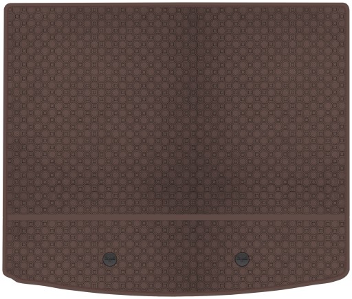 VW Touareg II SUV 2010-2017 Облицовка багажника PRIMELINER - КОРИЧНЕВЫЙ