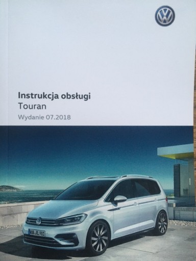 VW Touran 2015-польське керівництво по експлуатації оригінал