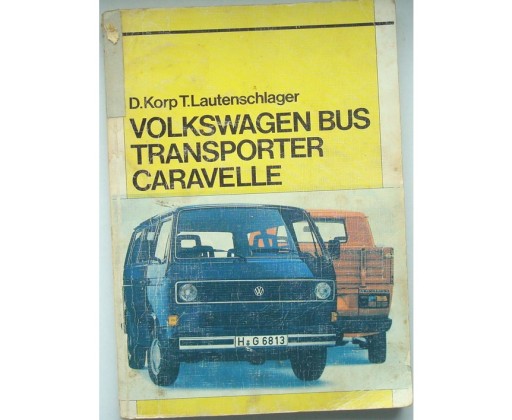 VW Transporter T3 Польська інструкція по ремонту VW T3 BUS Transporter Caravelle