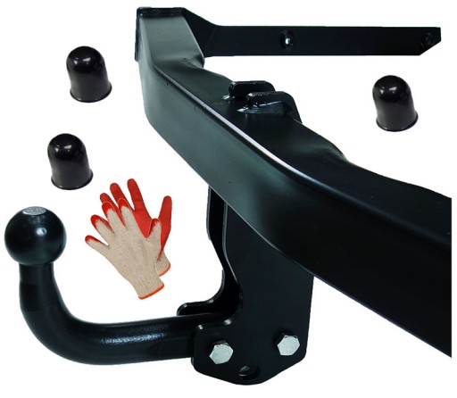 VW VOLKSWAGEN TOURAN 2003-2015 I 1T MK1 ФУРГОН МІНІВЕН БУКСИРУЮЧИЙ ГАК + КАРПАКИ