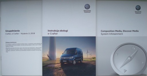 VW e-CRAFTER електричний польський посібник користувача VW eCrafter +Media 2018