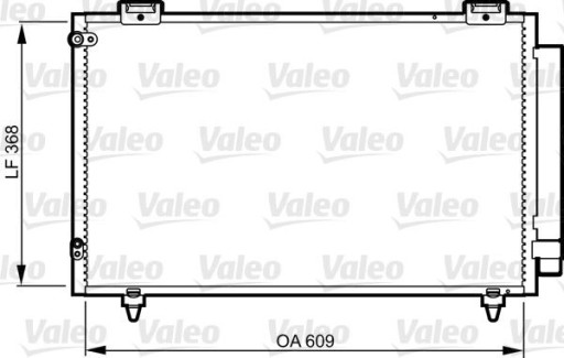 817805 - Valeo 817805 Конденсатор, кондиционер