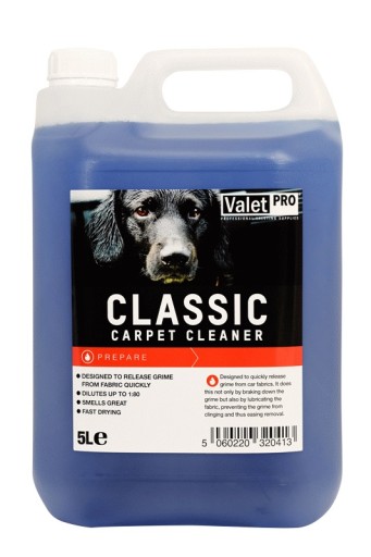 VALETPRO Classic Carpet Cleaner 5L концентрат для стирки обивки, ковров