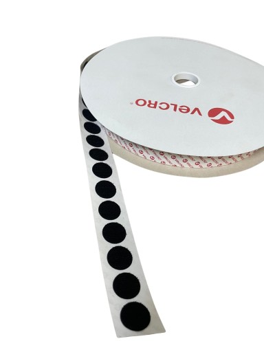 Компании-липучки Черная клейкая лента с логотипом на липучке