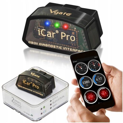 Диагностический интерфейс Vgate iCar Pro BT 4.0 OBD2 ELM327 iOS