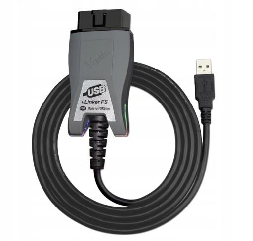 Vgate vLinker FS USB ForScan Ford CAN + Multiecuscan FIAT/ALFA/LANCIA CAN