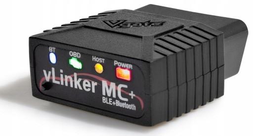 Диагностический интерфейс Vgate vLinker MC+ 4.0 OBD2 ELM327