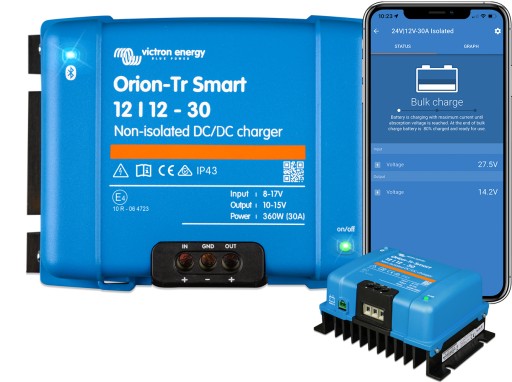 Victron зарядное устройство Orion-TR Smart 12/12 V 30A DC-DC